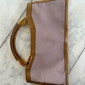 Elegant gold and lilac Women's Fendi Handbag